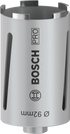 Bosch PRO Trockenbohrkrone, 102 x 150 mm, G 1/2 Zoll