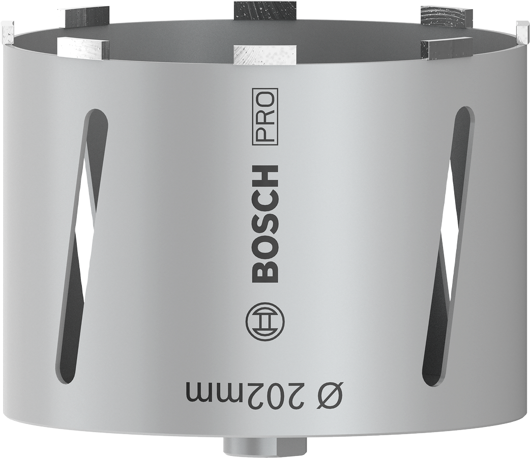 Bosch PRO Trockenbohrkrone, 102 x 150 mm, G 1/2 Zoll