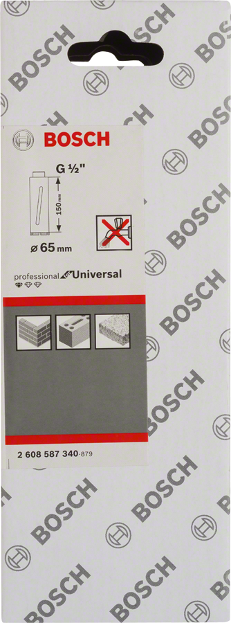 Bosch Diamanttrockenbohrkrone G 1/2
