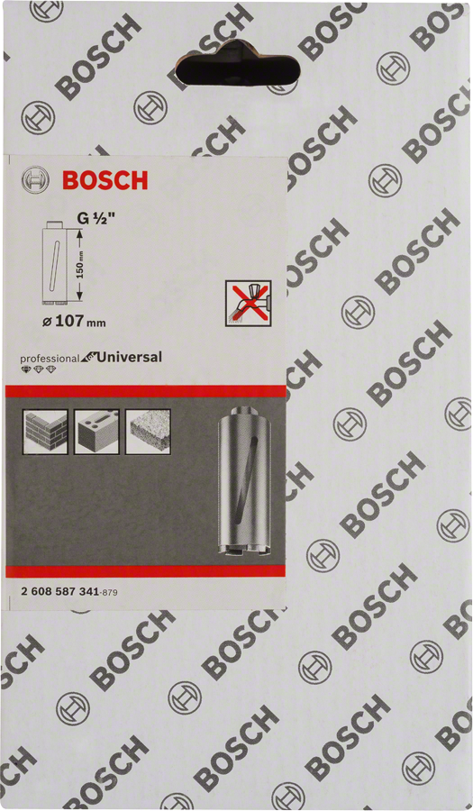 Bosch Diamanttrockenbohrkrone G 1/2