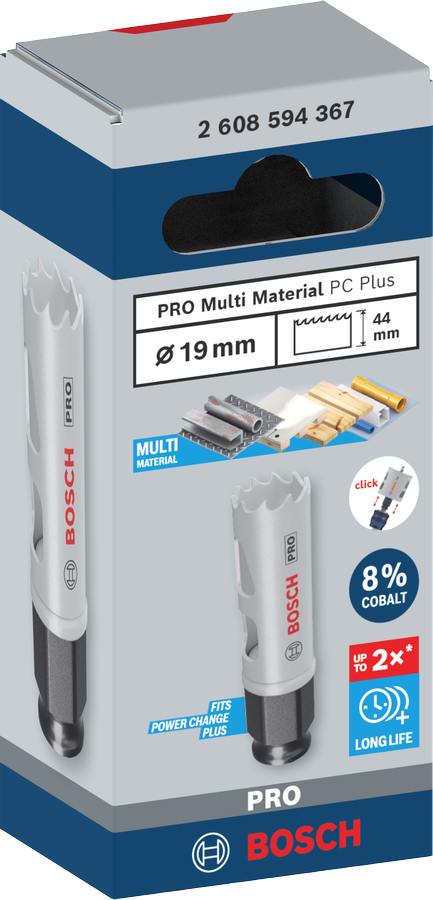 Bosch PRO Multi Material PC Plus Lochsäge, 210 mm