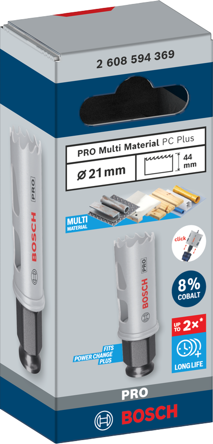 Bosch PRO Multi Material PC Plus Lochsäge, 210 mm