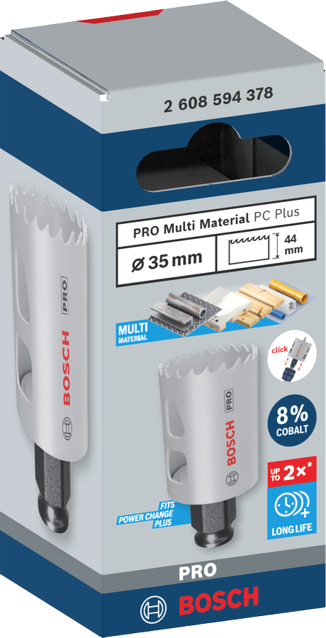 Bosch PRO Multi Material PC Plus Lochsäge, 210 mm