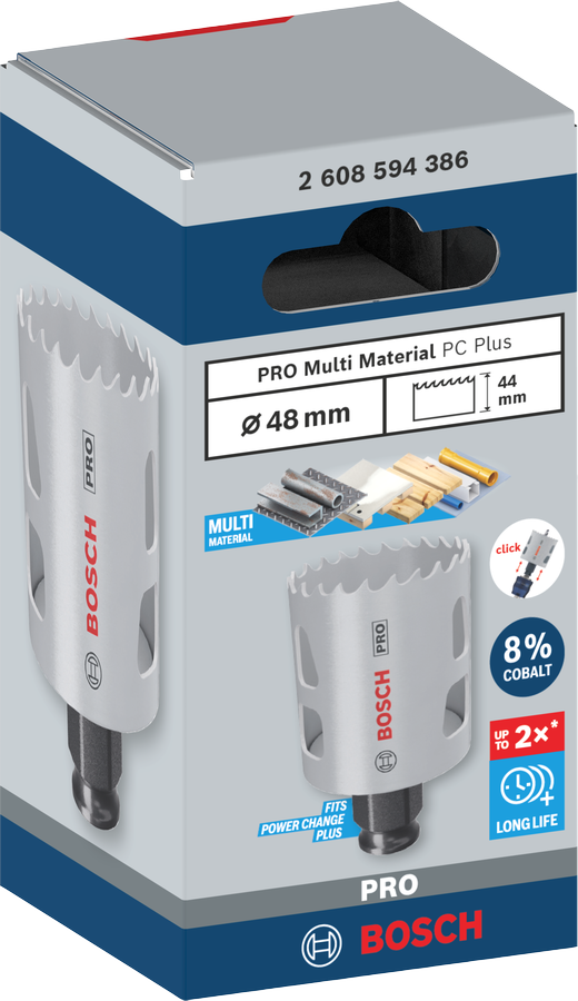 Bosch PRO Multi Material PC Plus Lochsäge, 210 mm