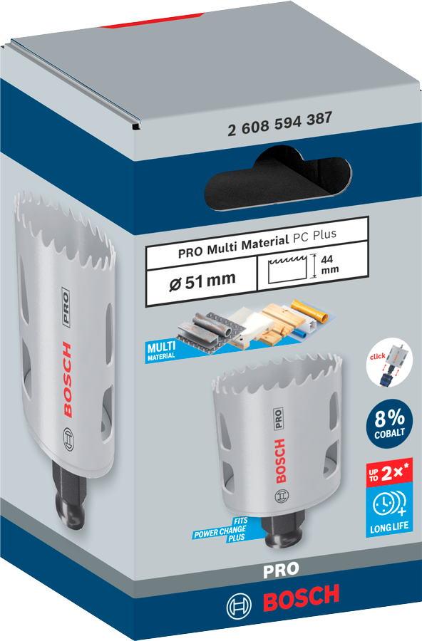 Bosch PRO Multi Material PC Plus Lochsäge, 210 mm