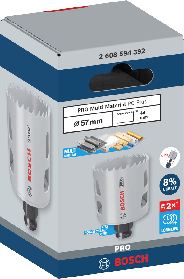 Bosch PRO Multi Material PC Plus Lochsäge, 210 mm