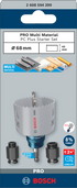 Bosch PRO Multi Material PC Plus Starter Set, 51 mm, 5-tlg.