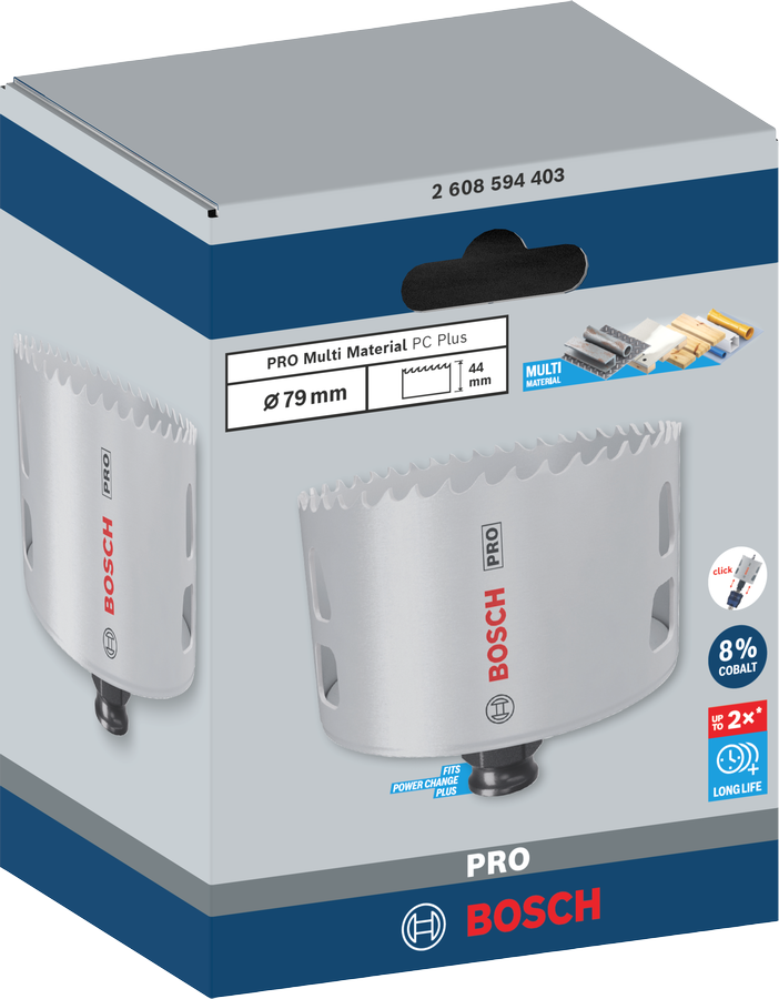 Bosch PRO Multi Material PC Plus Lochsäge, 210 mm