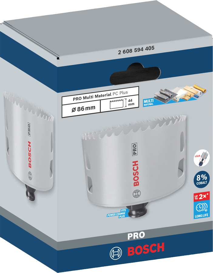 Bosch PRO Multi Material PC Plus Lochsäge, 210 mm
