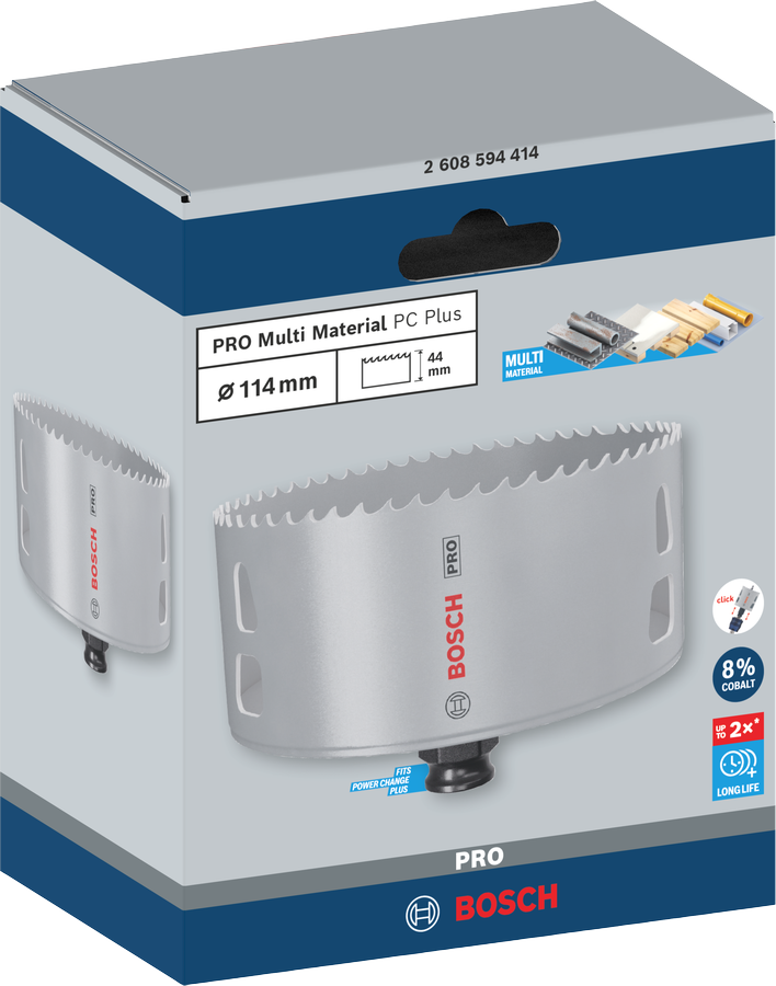 Bosch PRO Multi Material PC Plus Lochsäge, 210 mm