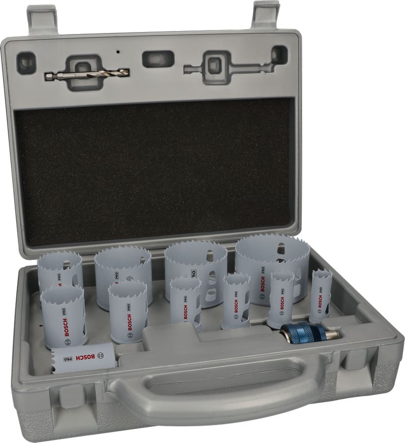 Bosch PRO Multi Material PC Plus Lochsägen-Set, 20, 29, 64 mm, 9-tlg.