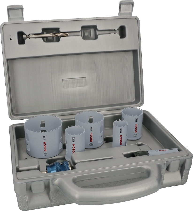 Bosch PRO Multi Material PC Plus Lochsägen-Set, 20, 29, 64 mm, 9-tlg.