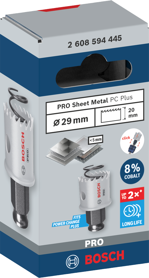 Bosch PRO Sheet Metal PC Plus Lochsäge, 16 mm