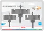 Bosch Wood and Drywall Lochsägen-Set mit Aufsteckhalter und Zentrierbohrer, 22; 25; 29; 35; 38; 44; 51; 68 x 15 mm