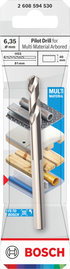 Bosch Zentrierbohrer für Standard-Aufsteckhalter, HSS-G, 6,35 x 40 mm