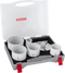Bosch Brick and Soft Tile Lochsägen-Set mit Aufsteckhalter, 33; 53; 67; 73; 83 x 60 mm