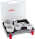 Bosch Brick and Soft Tile Lochsägen-Set mit Aufsteckhalter, 33; 53; 67; 73; 83 x 60 mm