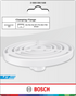 Bosch Aufspannflansch für Brick and Soft Tile Lochsäge, 33-103 x - mm