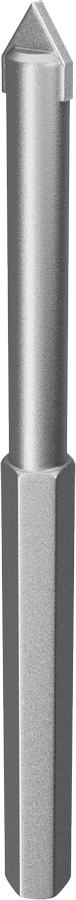 Bosch Zentrierbohrer für Ziegel und weiche Fliesen mit Adapter, 9,5 × 60 mm