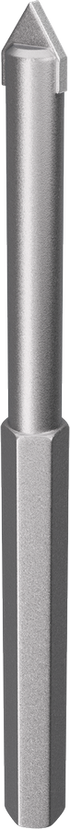 Bosch Zentrierbohrer für Ziegel und weiche Fliesen mit Adapter, 9,5 × 60 mm