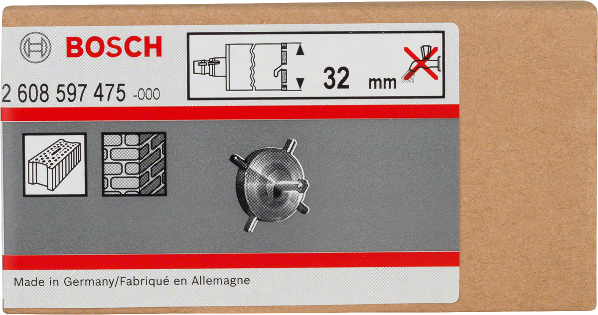 Bosch Zentrierkreuz für Trockenbohrkronen und Dosensenker