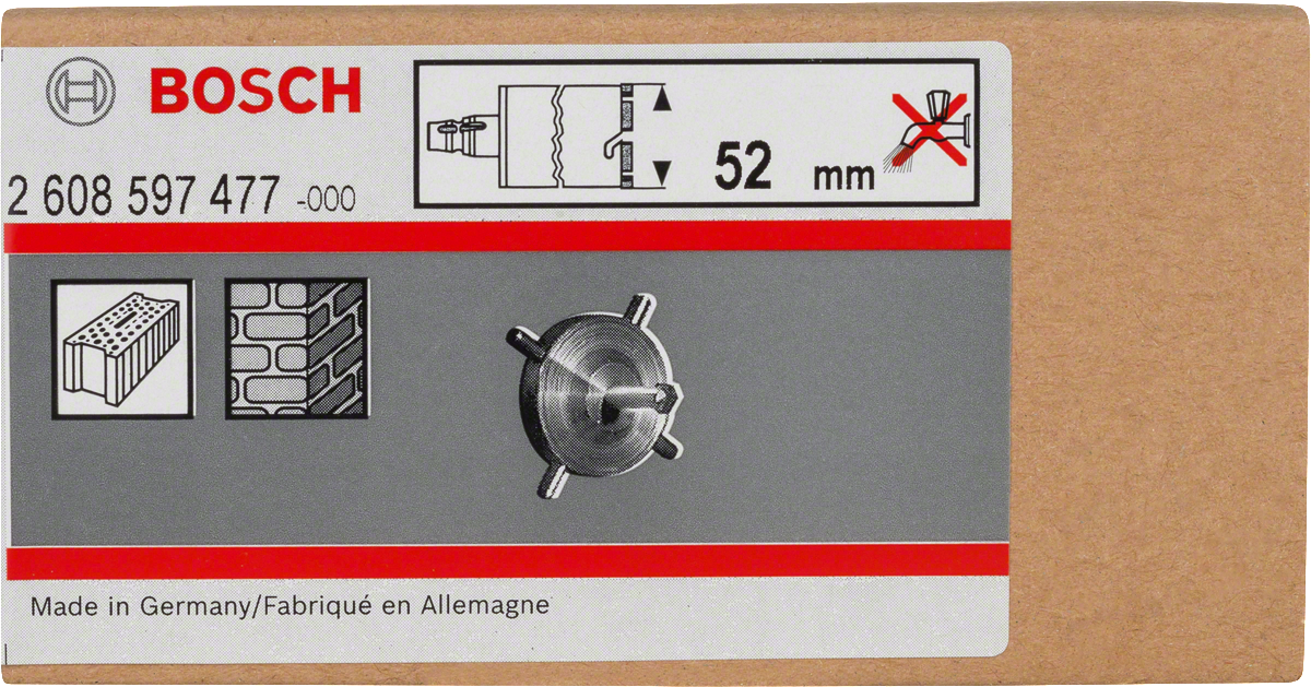 Bosch Zentrierkreuz für Trockenbohrkronen und Dosensenker