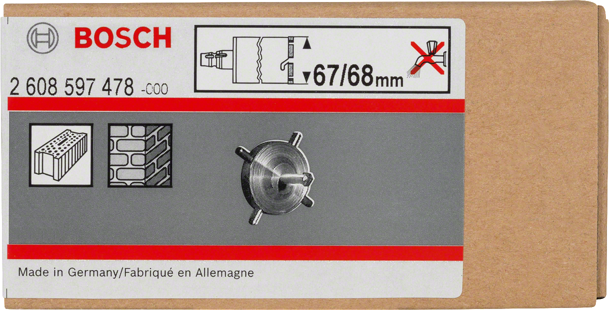 Bosch Zentrierkreuz für Trockenbohrkronen und Dosensenker