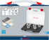 Bosch PRO Ceramic dry X-Lock Bohrkronen-Set, 68 x 33, 51 x 33, 35 x 33, 25 x 33, 20 x 33 mm, 5-tlg.