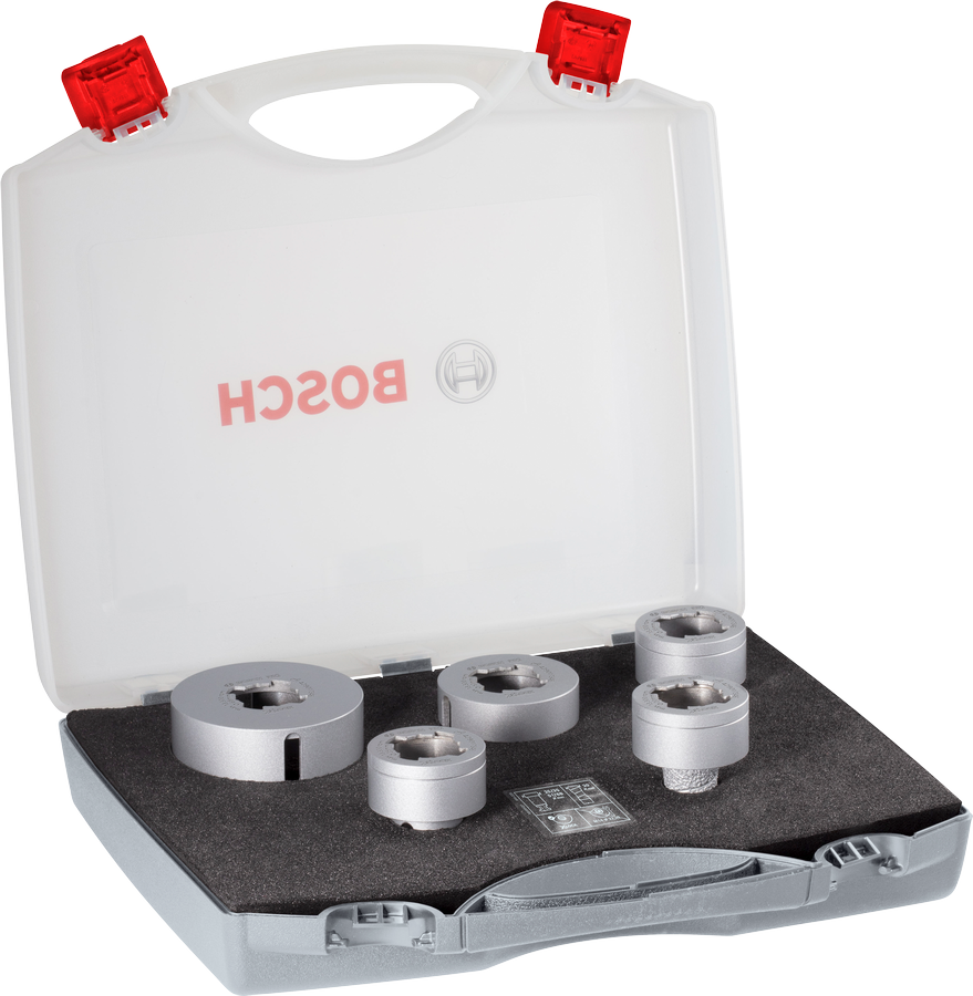 Bosch PRO Ceramic dry X-Lock Bohrkronen-Set, 68 x 33, 51 x 33, 35 x 33, 25 x 33, 20 x 33 mm, 5-tlg.