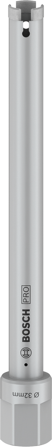 Bosch PRO Trockenbohrkrone, 102 x 400 mm, 1 1/4-Zoll UNC