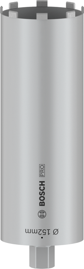Bosch PRO Trockenbohrkrone, 102 x 400 mm, 1 1/4-Zoll UNC