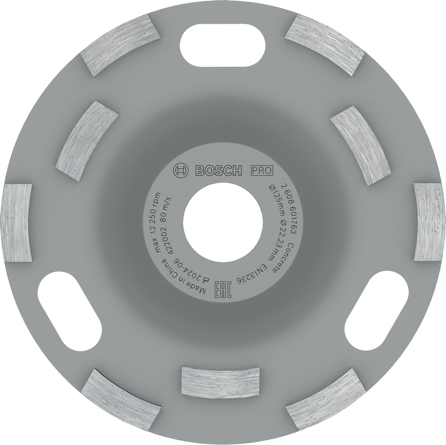 Bosch PRO Concrete Topfscheibe, 50 x 125 mm, 22,23 mm