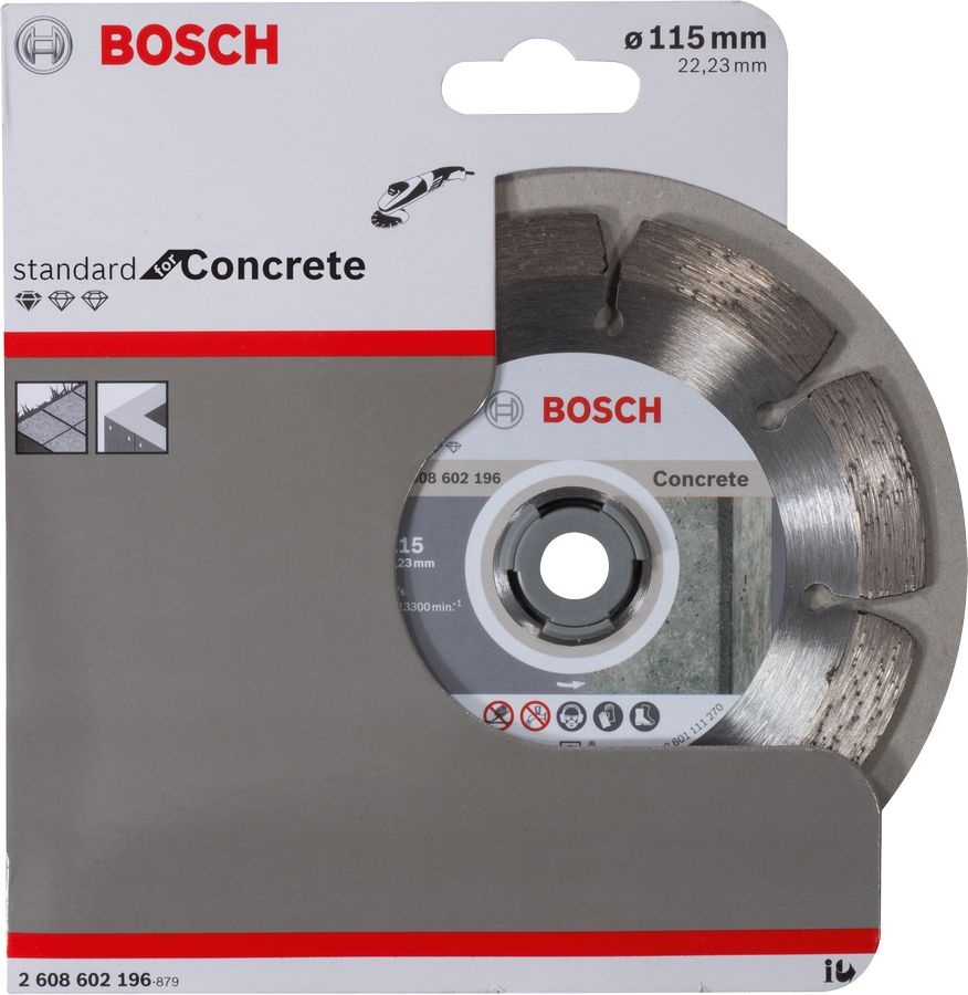 Bosch Diamanttrennscheibe Standard for Concrete