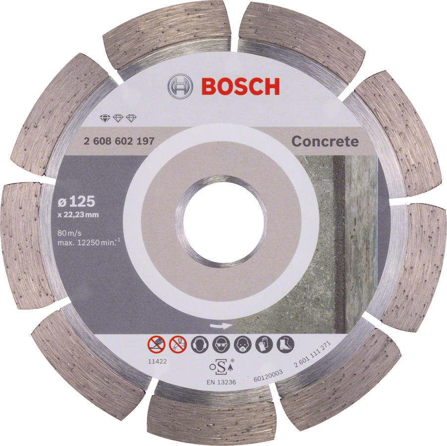 Bosch Diamanttrennscheibe Standard for Concrete