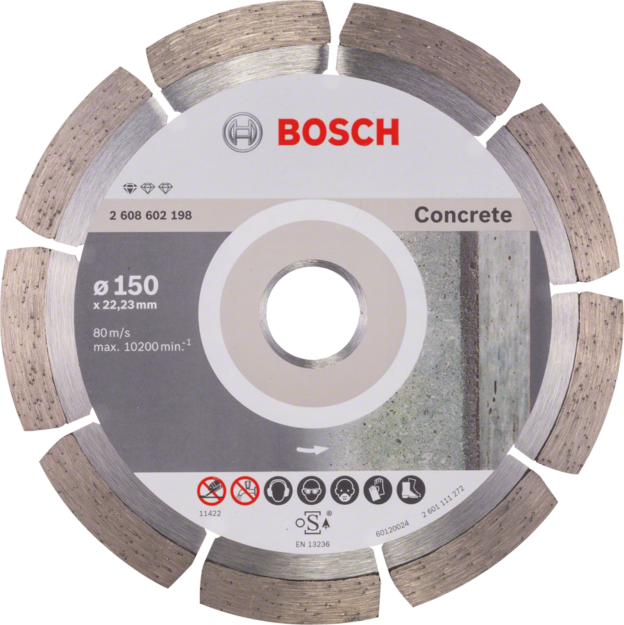 Bosch Diamanttrennscheibe Standard for Concrete