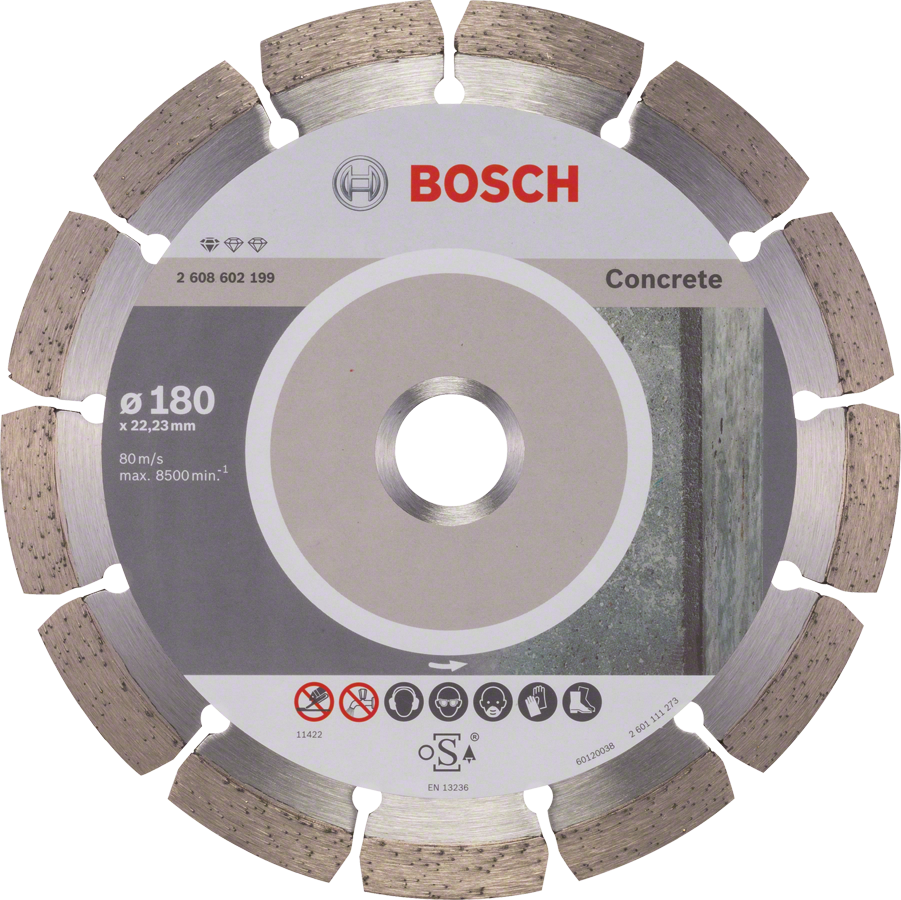 Bosch Diamanttrennscheibe Standard for Concrete