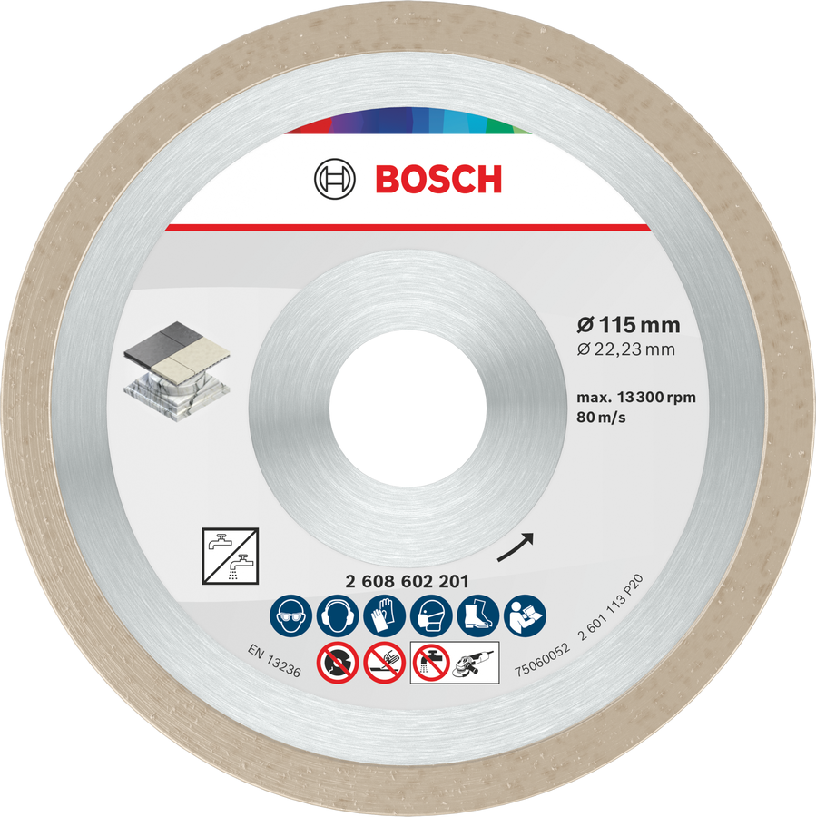 Bosch Ceramic Trennscheibe, 110 x 7,5 mm, Bohrung 22,23 mm