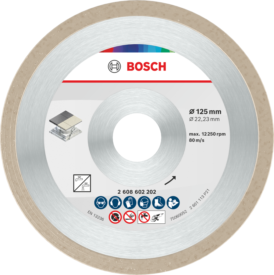 Bosch Ceramic Trennscheibe, 110 x 7,5 mm, Bohrung 22,23 mm