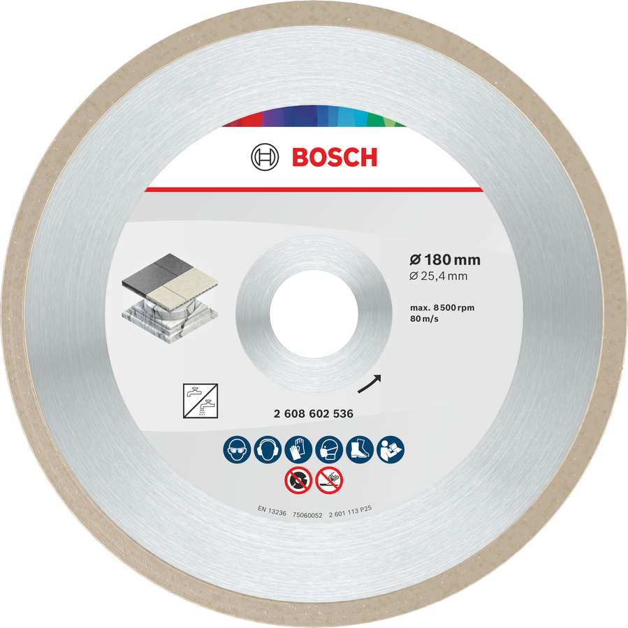 Bosch Ceramic Trennscheibe, 180 x 7 mm, Bohrung 25,4 mm