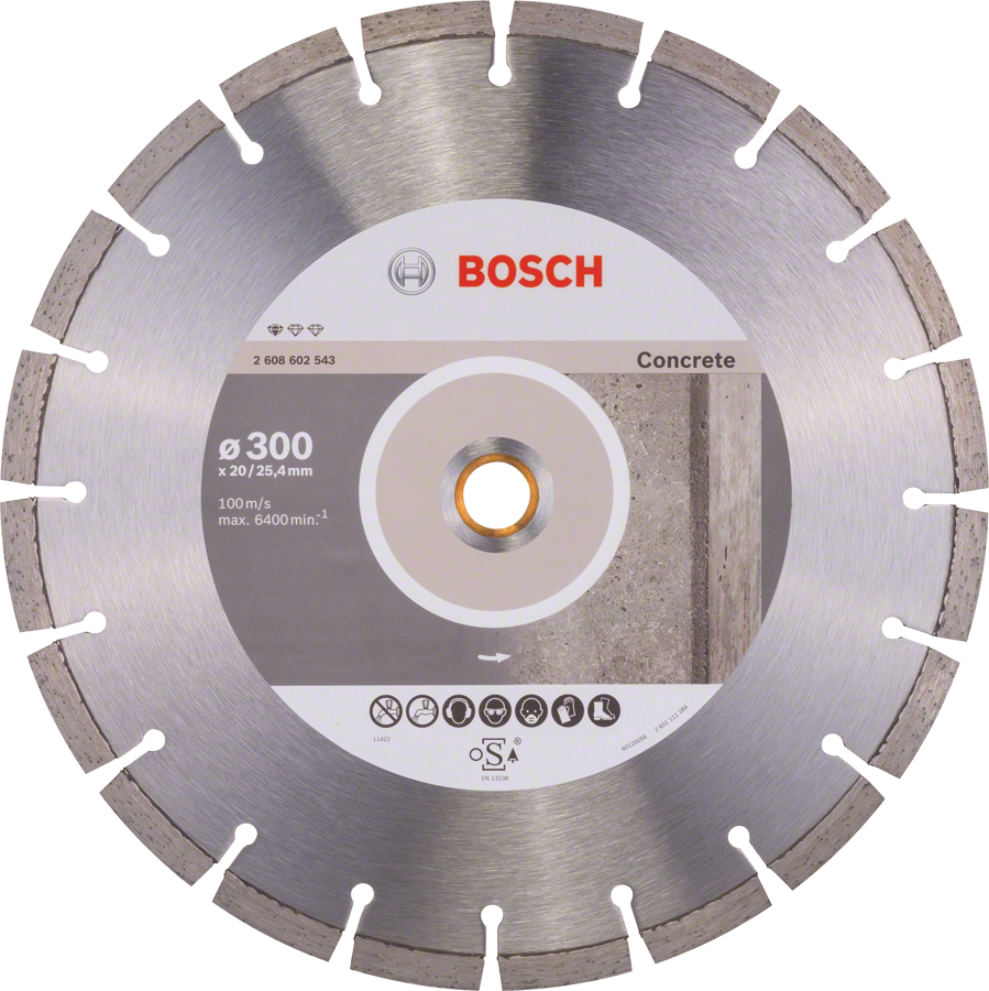 Bosch Diamanttrennscheibe Standard for Concrete