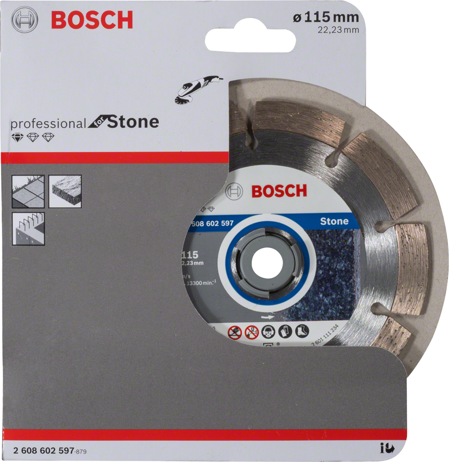Bosch Diamanttrennscheibe Standard for Stone