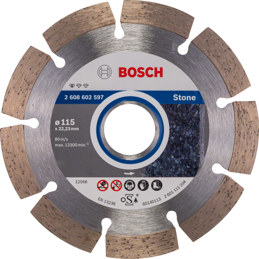 Bosch Diamanttrennscheibe Standard for Stone