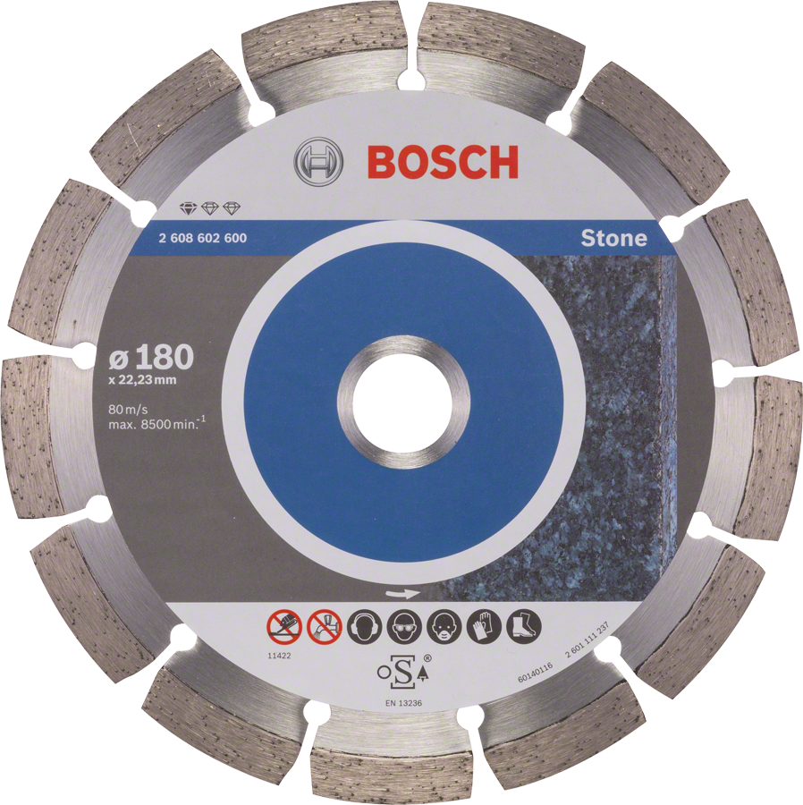 Bosch Diamanttrennscheibe Standard for Stone
