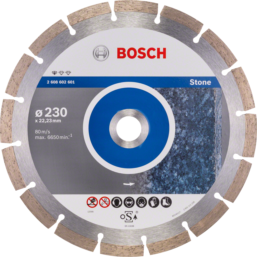 Bosch Diamanttrennscheibe Standard for Stone