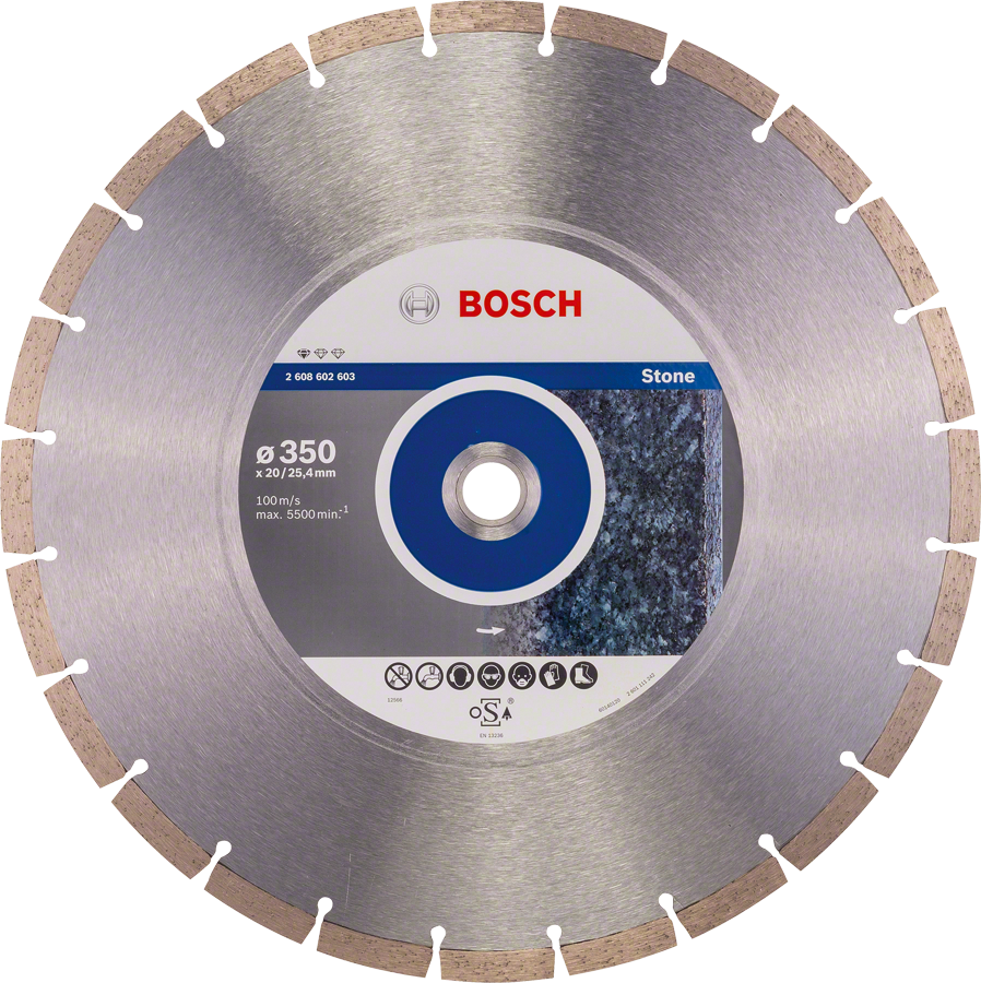 Bosch Diamanttrennscheibe Standard for Stone