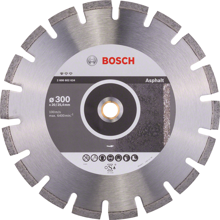 Bosch Diamanttrennscheibe Standard for Asphalt