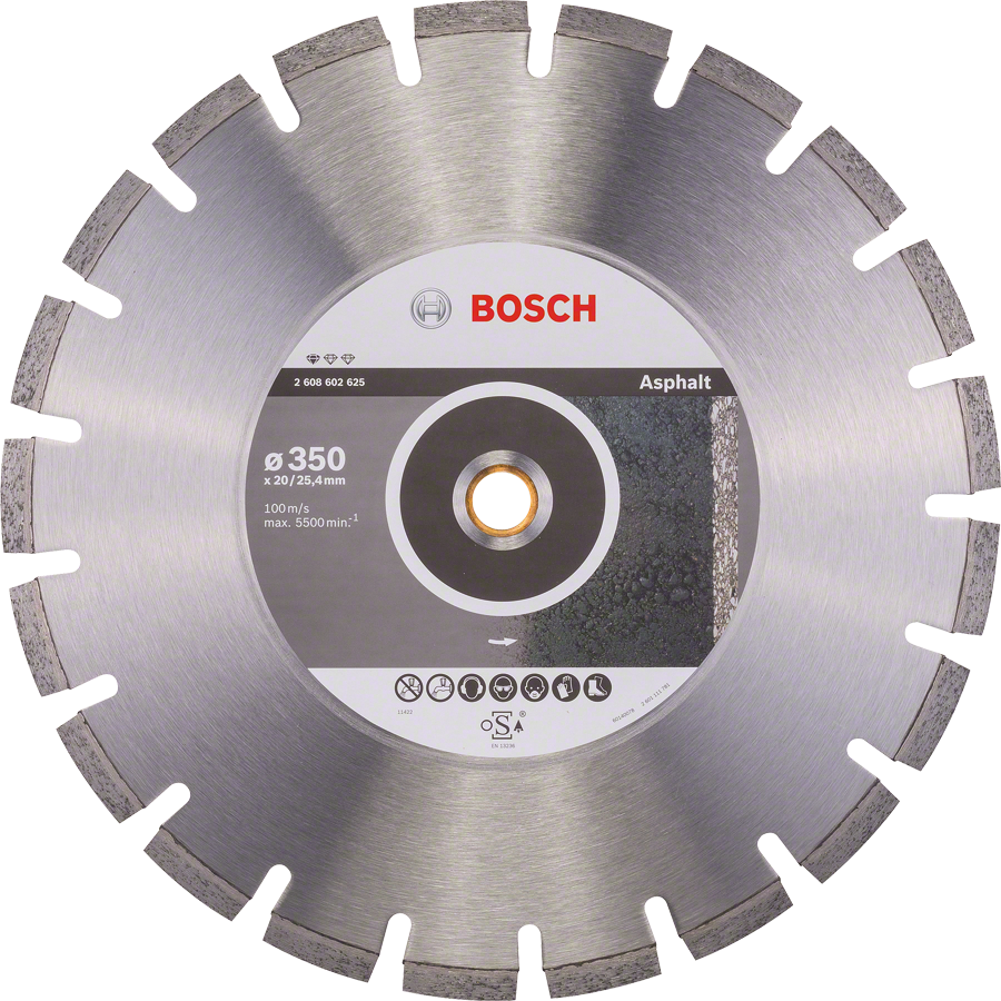 Bosch Diamanttrennscheibe Standard for Asphalt