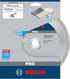 Bosch PRO Ceramic Diamanttrennscheibe, 180 x 25,4 mm