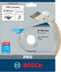 Bosch PRO Ceramic Diamanttrennscheibe, 180 x 25,4 mm