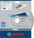 Bosch PRO Ceramic Diamanttrennscheibe, 180 x 25,4 mm